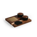 3BOMBER CD紋馬卡龍木蓋版螺紋壓粉器